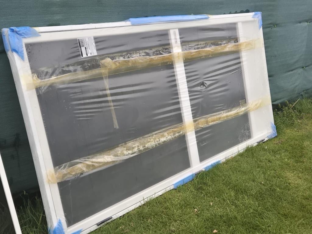 hordeur pvc wit _ NIEUW, Kunststof, Hordeur, Nieuw, 200 tot 215 cm