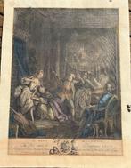 Antieke 18e eeuwse gravure 1778, Antiek en Kunst, Ophalen of Verzenden
