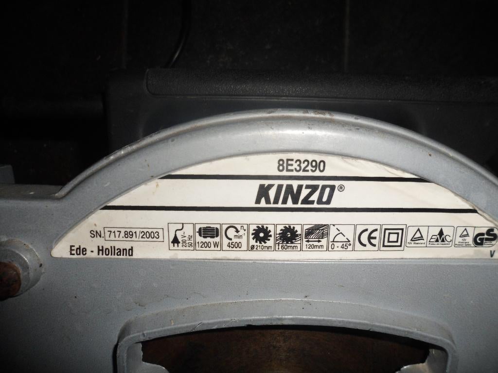 scie a onglet, Enlèvement, Utilisé