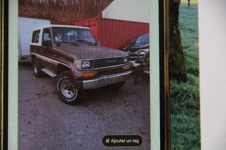 toyota land cruiser lj 73, lj 70 recherche !!! pièces, épave, Auto's, Toyota, Particulier, Ophalen