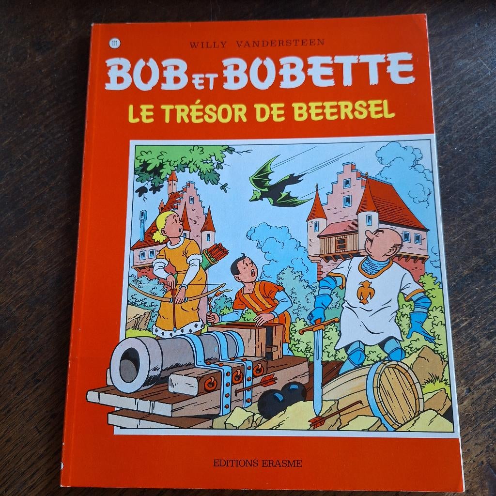 BOB ET BOBETTE LE TRESOR DE BEERSEL, Livres, BD, Comme neuf, Une BD, Envoi
