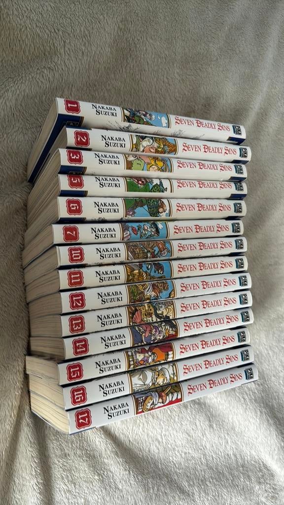 Manga seven deadly sins du tome 1 au 16, Livres, Enlèvement, Comme neuf