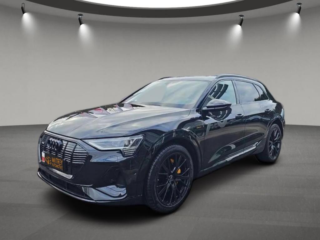 Audi e-tron Q8 model 55 S-Line, Auto's, Audi, Q8 e-tron, Vierwielaandrijving, Dealer onderhouden, Elektrisch