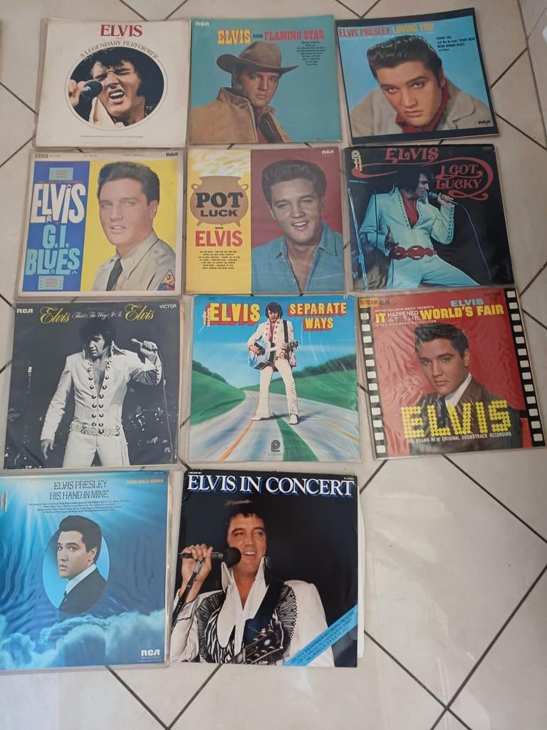 Partij Elvis Presley LP's, Enlèvement