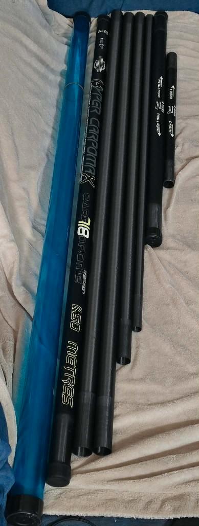 Canne a peche orion hypercarpomax 718, Sports nautiques & Bateaux, Pêche à la ligne | Général, Comme neuf, Canne à pêche complète