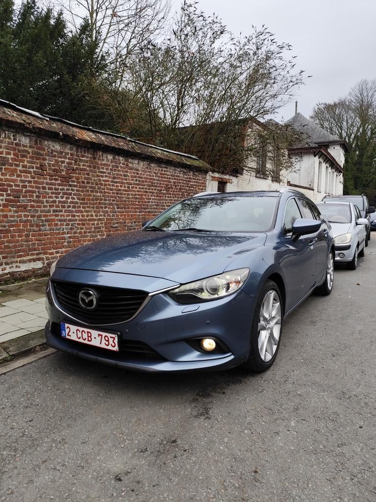 Mazda 6 Skyactive-D 150ch,2014,euro6b, boîte manuelle,fullop, Auto's, Mazda, Blauw, 5 deurs, Particulier, Te koop