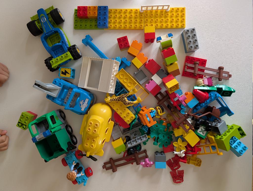 Divers duplo, Enlèvement, Utilisé, Briques en vrac, Duplo