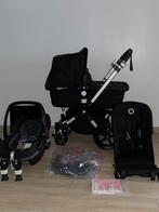 Bugaboo Cameileon 3 Black Zwart 3-in-1 kinderwagen Set, Kinderen en Baby's, Ophalen, Zo goed als nieuw, W, Babygleuk