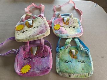 Schattige Unicorn Tasjes – NIEUW! beschikbaar voor biedingen