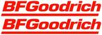 BF Goodrich sticker set #2, Verzenden
