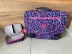 Kipling boekentas en pennenzak, Ophalen of Verzenden, Gebruikt