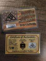 24 karaat one graine goud 9 stuks, Postzegels en Munten, Ophalen of Verzenden, Goud