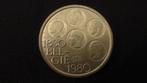 Zilveren herdenkingsmunt 150 jaar België, Postzegels en Munten, Zilver, Ophalen of Verzenden, Losse munt, Zilver