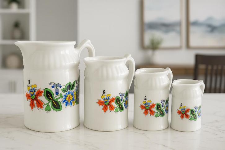 kleine keramische potjes, Antiek en Kunst, Antiek | Keramiek en Aardewerk, Ophalen of Verzenden