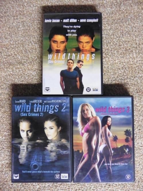 Wild Things Trilogy (pakketprijs), Cd's en Dvd's, Dvd's | Thrillers en Misdaad, Zo goed als nieuw, Vanaf 16 jaar, Ophalen of Verzenden