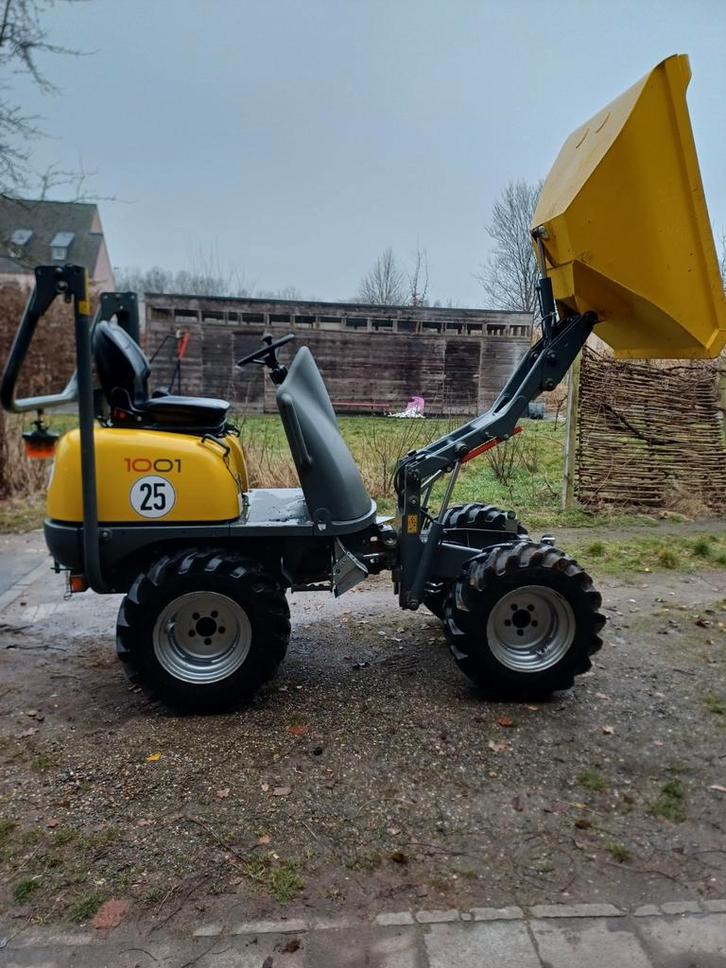 Dumper wacker neuson, Doe-het-zelf en Bouw, Gereedschap | Overige machines, Ophalen of Verzenden