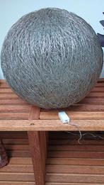 Lampe boule en métal à poser, comme neuve. BeDeco, Maison & Meubles, Enlèvement, Comme neuf, Métal