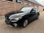 Mazda 3 2.2 diesel 110 kw Xenon Keyless Start/Stop, Auto's, Mazda, 2191 cc, Zwart, 5 deurs, Particulier