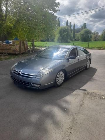 CITROEN C6 2.2 HDI. LIRE LE DESCRIPTIF., Cuir, Argent ou Gris, Achat, C6