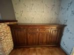 Massief eik dressoir kast, Huis en Inrichting, Kasten | Dressoirs, Ophalen, Gebruikt, Eikenhout, Landelijk