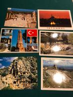 Lot van 6 postkaarten Turkije, Verzamelen, Ophalen of Verzenden, Gelopen, Buiten Europa