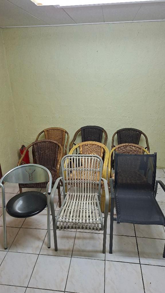 Terrasstoelen terrastafels winterterras aanbieding horeca, Tuin en Terras, Tuinstoelen, Zo goed als nieuw, Aluminium, Stapelbaar