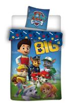 Paw Patrol Dekbedovertrek 135 x 200 cm - Big, Kinderen en Baby's, Blauw, Dekbedovertrek, Nieuw, Ophalen of Verzenden