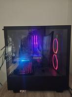 Verkoop een gaming-pc met een gebogen MSI165Hz-scherm, Computers en Software, Ophalen, Zo goed als nieuw