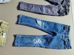 Blauwe jeans broek met open knie, CA, 98, Comme neuf, Enlèvement ou Envoi, Pantalon