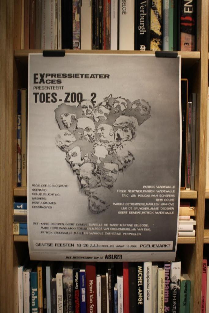 EXPRESSIETEATER EXCES - TOES - ZOO 2 - affiche, Verzamelen, Posters, Ophalen of Verzenden