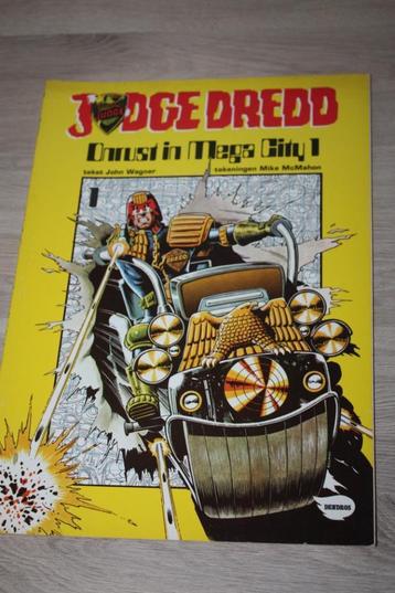 Strip , Judge Dredd Onrust in Mega City 1 , 1982 beschikbaar voor biedingen