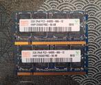 2x2 gb ram SoDimm 6400S., Ophalen, Gebruikt, Laptop, 2 GB