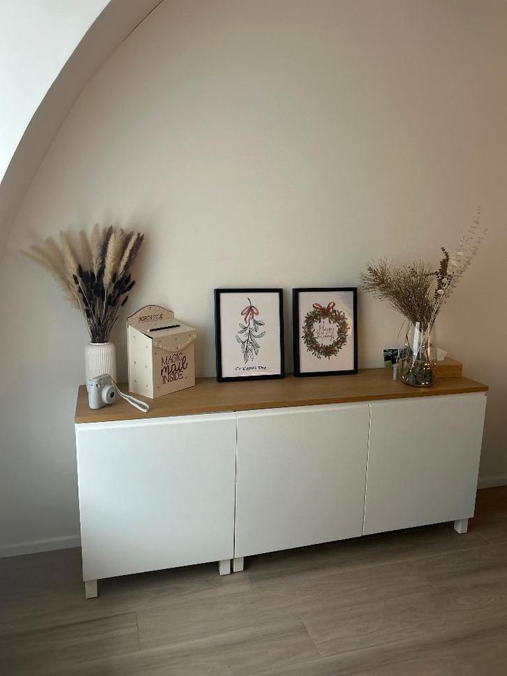 Meuble Besta IKEA, Huis en Inrichting, Kasten | Buffetkasten, Zo goed als nieuw, Minder dan 100 cm, 150 tot 200 cm, 25 tot 50 cm