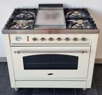 ️☘️ Luxe Fornuis Boretti 90 cm crème + rvs 1 oven frytop, Elektronische apparatuur, Fornuizen, 60 cm of meer, 5 kookzones of meer