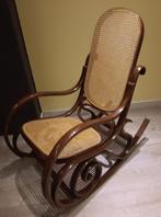 Rocking chair, Huis en Inrichting, Stoelen, Ophalen, Riet of Rotan, Gebruikt, Bruin
