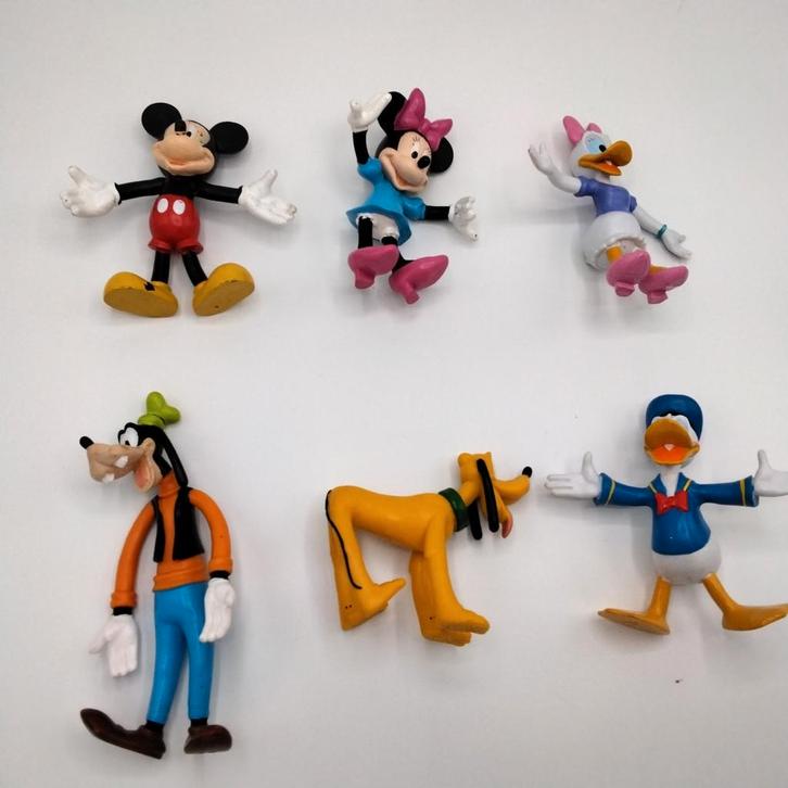 Disney flexibele poppetjes figuren, Verzamelen, Disney, Donald Duck, Ophalen of Verzenden