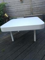 Table ajustable blanche, 100 à 150 cm, Quatre personnes, 100 à 150 cm, Enlèvement