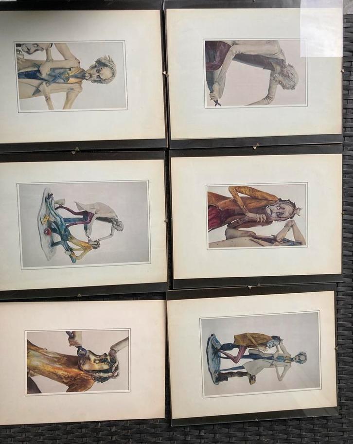 Oude tandarts/patiënt afbeeldingen, schilderijen, Antiek en Kunst, Curiosa en Brocante, Ophalen