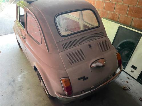 Fiat 500 oldtimer ( eerst lezen)!!!, Auto's, Oldtimers, Particulier, Fiat, Benzine, Berline, 2 deurs, Handgeschakeld, Wit, Overige kleuren