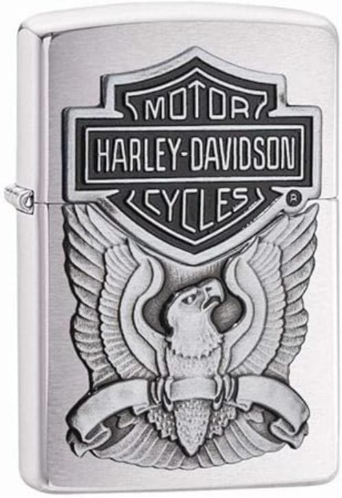 Zippo Aansteker Harley Davidson SNELLE GRATIS LEVERING, Verzamelen, Rookartikelen, Aanstekers en Luciferdoosjes, Nieuw, Aansteker