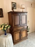 zeer mooie eetkamer in kersenhout met gratis salontafel, Enlèvement, Utilisé, Klassiek