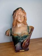 Buste en plâtre, Enlèvement