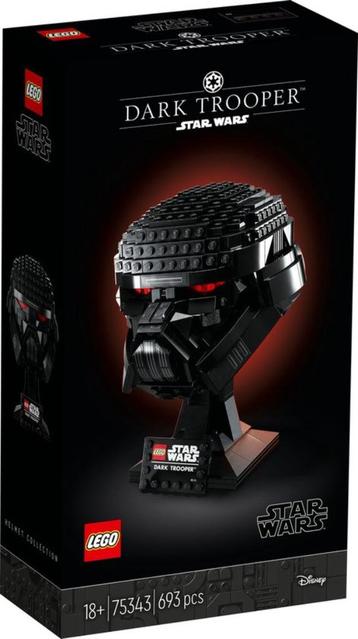 LEGO STAR WARS 75343 Dark trooper helm nieuw beschikbaar voor biedingen