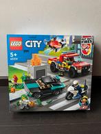 Lego city brandweer en politie achtervolging 60319 NIEUW!, Ensemble complet, Lego, Enlèvement ou Envoi, Neuf