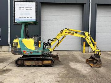 Yanmar B25V snelwissel + 2 bakken (bj 2006) beschikbaar voor biedingen