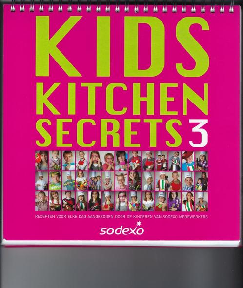 Kids Kitchen Secrets 3   Sodexo, Boeken, Kookboeken, Nieuw, Gezond koken, Ophalen of Verzenden