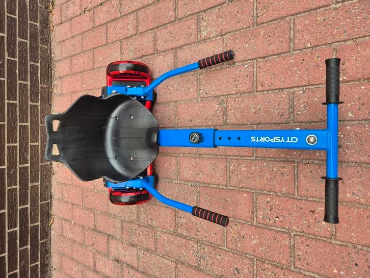 Hoverboard met kart., Kinderen en Baby's, Speelgoed | Buiten | Accuvoertuigen, Gebruikt, Ophalen