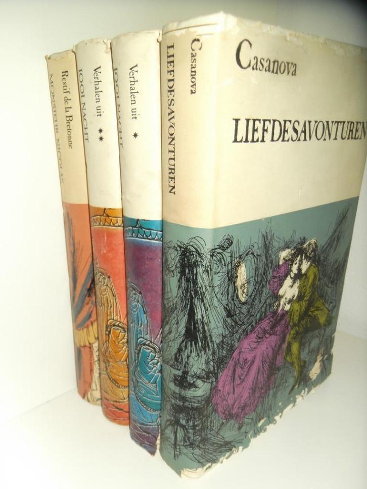 Liefdesavonturen, nr.1-4, Boeken, Avontuur en Actie, Ophalen of Verzenden