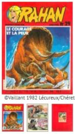 Rahan EO - 29 Le courage et la peur - 1982, Boeken, Stripverhalen, Gelezen, Eén stripboek, Ophalen of Verzenden, R. Lécureux