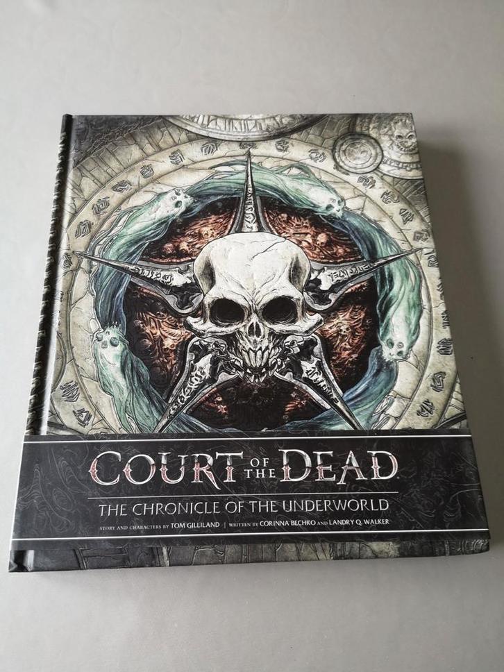 Court of the Dead boek in nieuwstaat met prachtige foto's., Boeken, Fantasy, Zo goed als nieuw, Ophalen of Verzenden